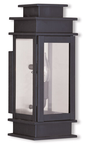Princeton 1 Light 14 inch Bronze Outdoor Wall Lantern