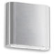 Carmel LED 6 inch Nickel Outdoor Wall Sconce in Brushed Nickel