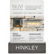 Nuvi 12v 2.60 watt Matte White Landscape Deck Sconce, Rectangular