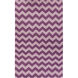 Frontier 132 X 96 inch Lilac, Bright Purple Rug