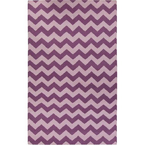 Frontier 132 X 96 inch Lilac, Bright Purple Rug