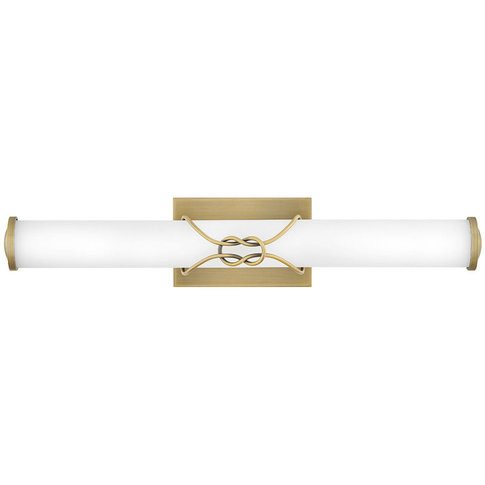 Kitts LED 23.5 inch Lacquered Brass Bath Light Wall Light