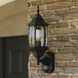 Rogers Park Textured Black Outdoor Motion Sensor