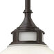 Amelia 1 Light 11.5 inch Buckeye Bronze Indoor Mini Pendant Ceiling Light