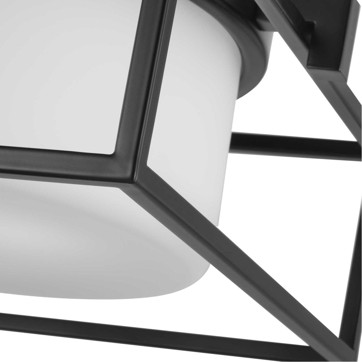 Chadwick 2 Light 15 inch Matte Black Flush Mount Ceiling Light