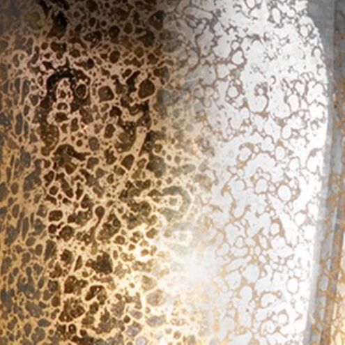 Fusion LED 20 inch Polished Chrome Linear Wall/Bath Wall Light in Mercury Glass