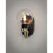 Bauhaus 1 Light 6 inch Bronze and Satin Brass Wall Sconce Wall Light