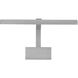 Uptown 13.00 watt 17 inch Brushed Nickel Picture Light Wall Light, dweLED