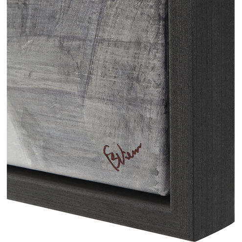 Elliott White/Black/Beige/Grey Canvas Art