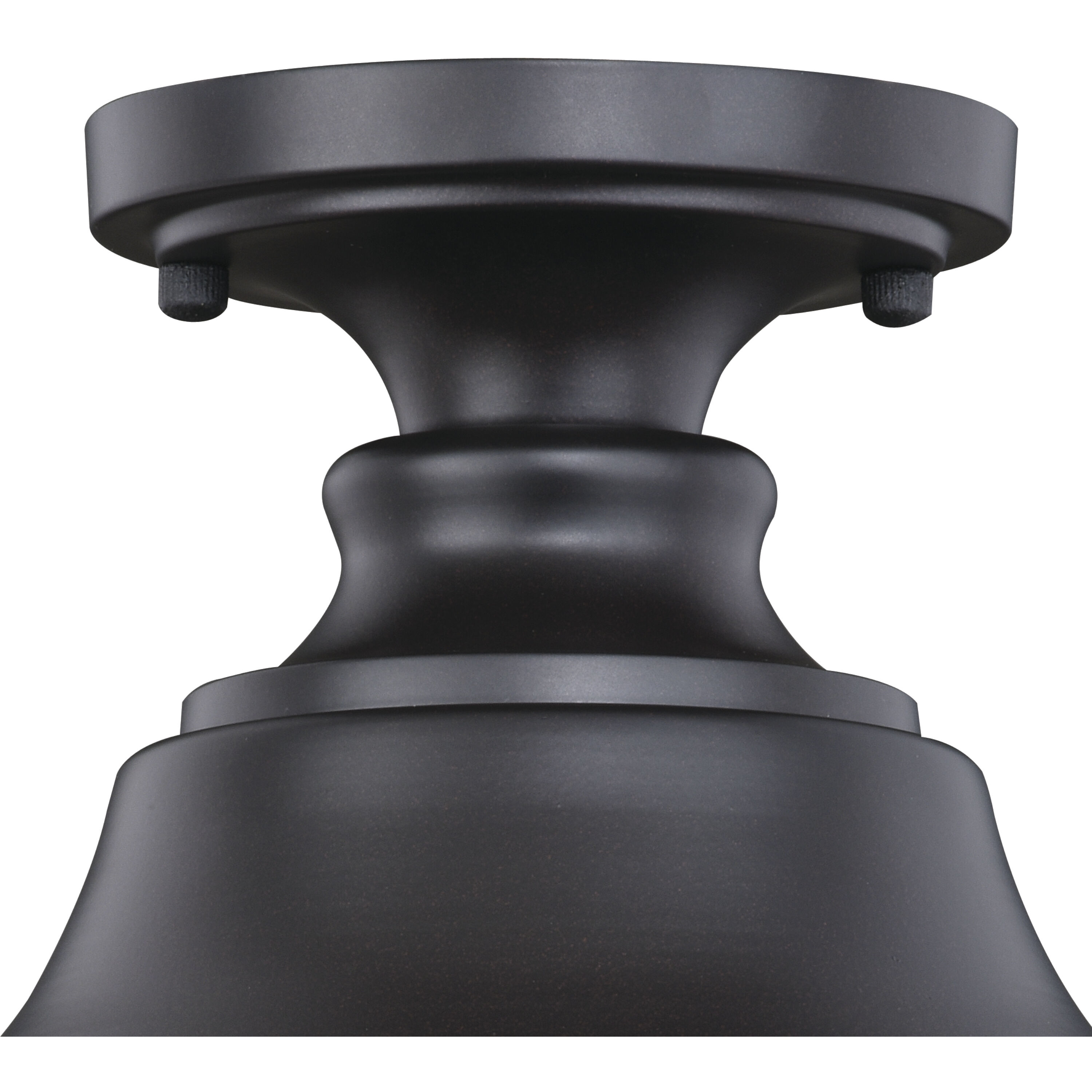 Delano LED 11 inch Oil Burnished Bronze and Light Gold Outdoor Ceiling