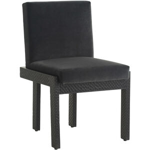 Matilda Midnight Grey and Ebony Dining Chair