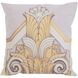Deco Cream with Yellow Pillow Cover