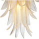 Erika 5 Light 13.78 inch Antique Brass and Clear Glass Pendant Ceiling Light