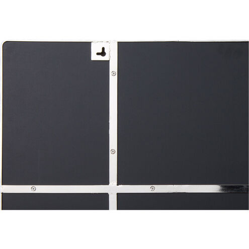 Kye 40 X 22 inch Polished Nickel Wall Mirror, Varaluz Casa