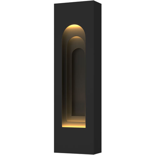 Art + Alchemy Procession Arch 2 Light 27.5 inch Coastal Black with Coastal Black Outdoor Wall Light