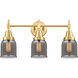 Caden LED 23 inch Satin Gold Bath Vanity Light Wall Light
