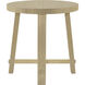 Sunset Harbor 24.5 X 24 inch Sandy Cove with Beige Accent Table