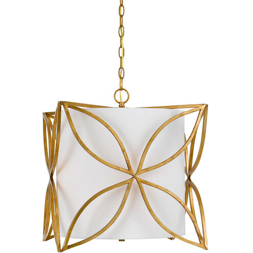 Belton 3 Light 17 inch French Gold Chandelier Ceiling Light