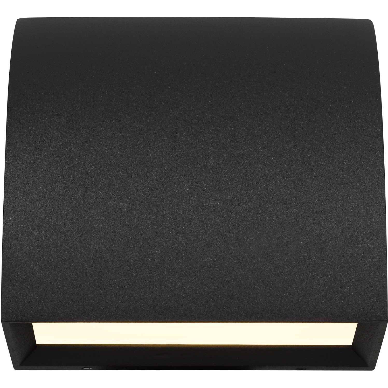 Slope LED 4.63 inch Sand Black Outdoor Wall Sconce