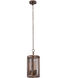 Chelsea 3 Light 9 inch Copper Patina Mini Pendant Ceiling Light