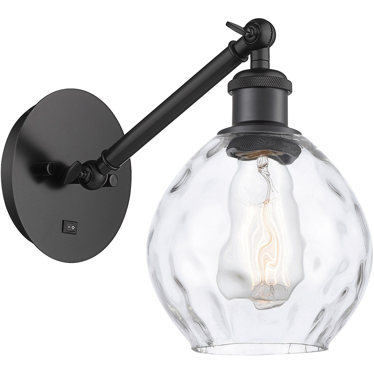 Ballston Waverly LED 6 inch Matte Black Sconce Wall Light
