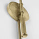 Thomas O'Brien Canto 17 inch 15.00 watt Hand-Rubbed Antique Brass Swinging Wall Light, Grande
