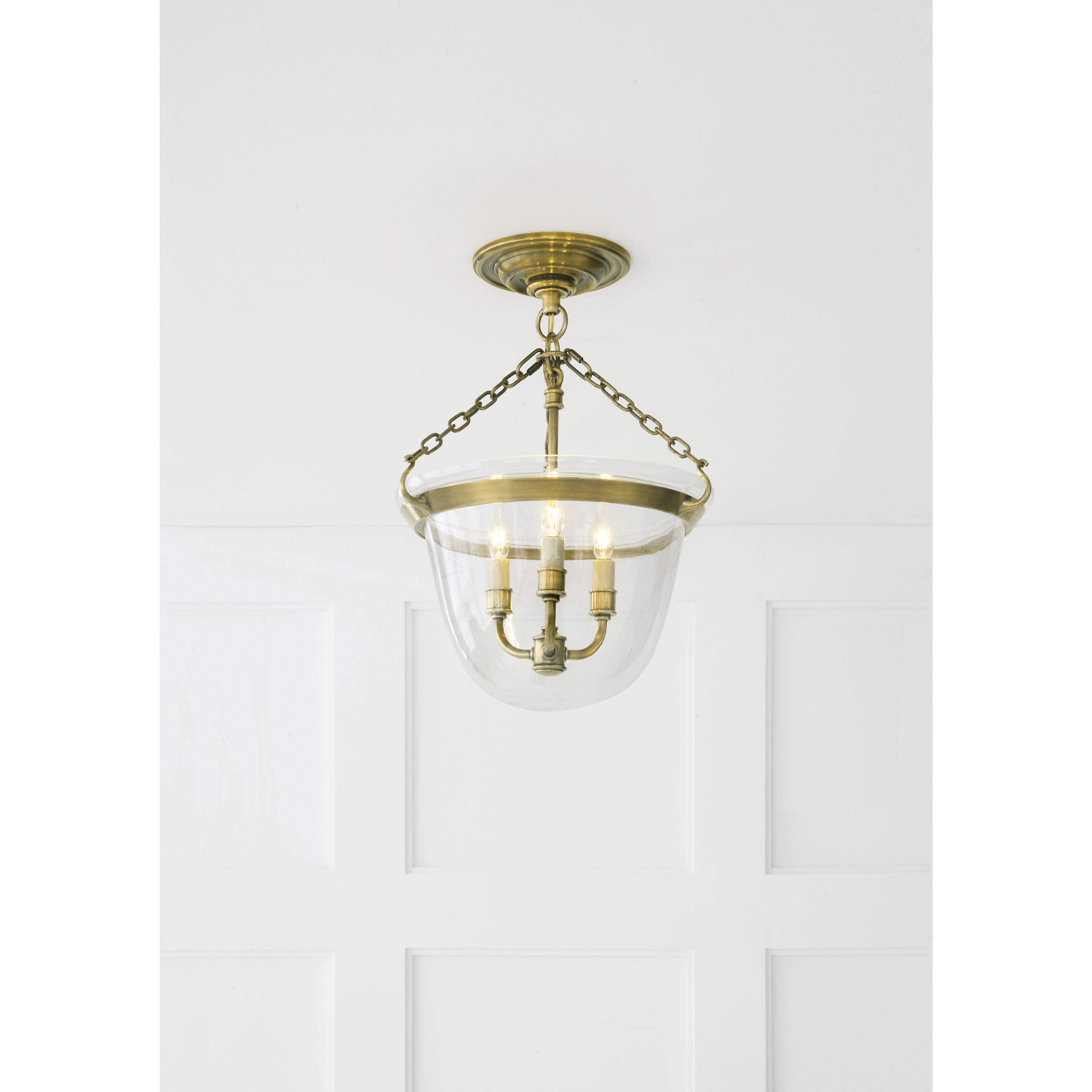 Flush ceiling bell lantern 2025
