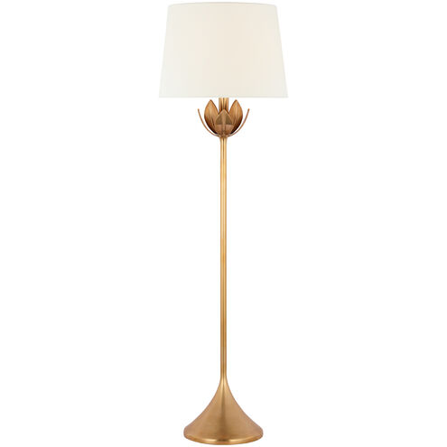 Julie Neill Alberto 60 inch 100.00 watt Antique-Burnished Brass Floor Lamp Portable Light, Large