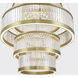 Empra LED 47.25 inch Gold Grand Chandelier Ceiling Light