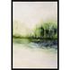 Landscapes Collection Green Framed Art