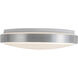 Yanis 15.13 inch Brushed Nickel Flush Mount Ceiling Light