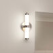 Kagen LED 13.58 inch Brushed Nickel Bath Vanity Light Wall Light