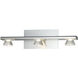 Jet LED 19.9 inch Brushed Nickel Bath Vanity Light Wall Light