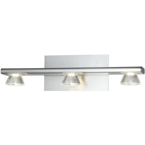 Jet LED 19.9 inch Brushed Nickel Bath Vanity Light Wall Light