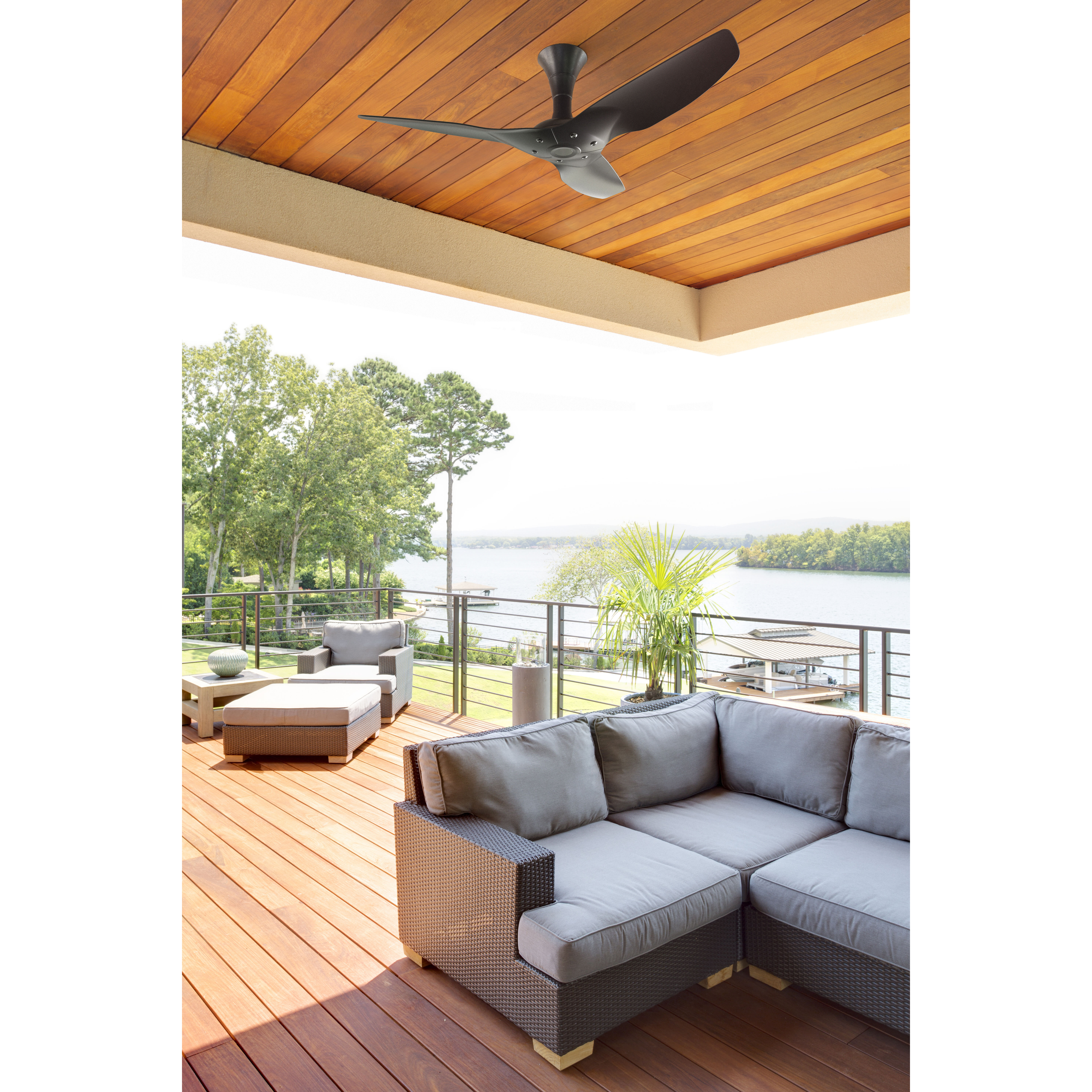 Haiku 60 inch Black Outdoor Ceiling Fan