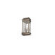 Princeton 2 Light 19 inch Vintage Pewter Outdoor Wall Lantern