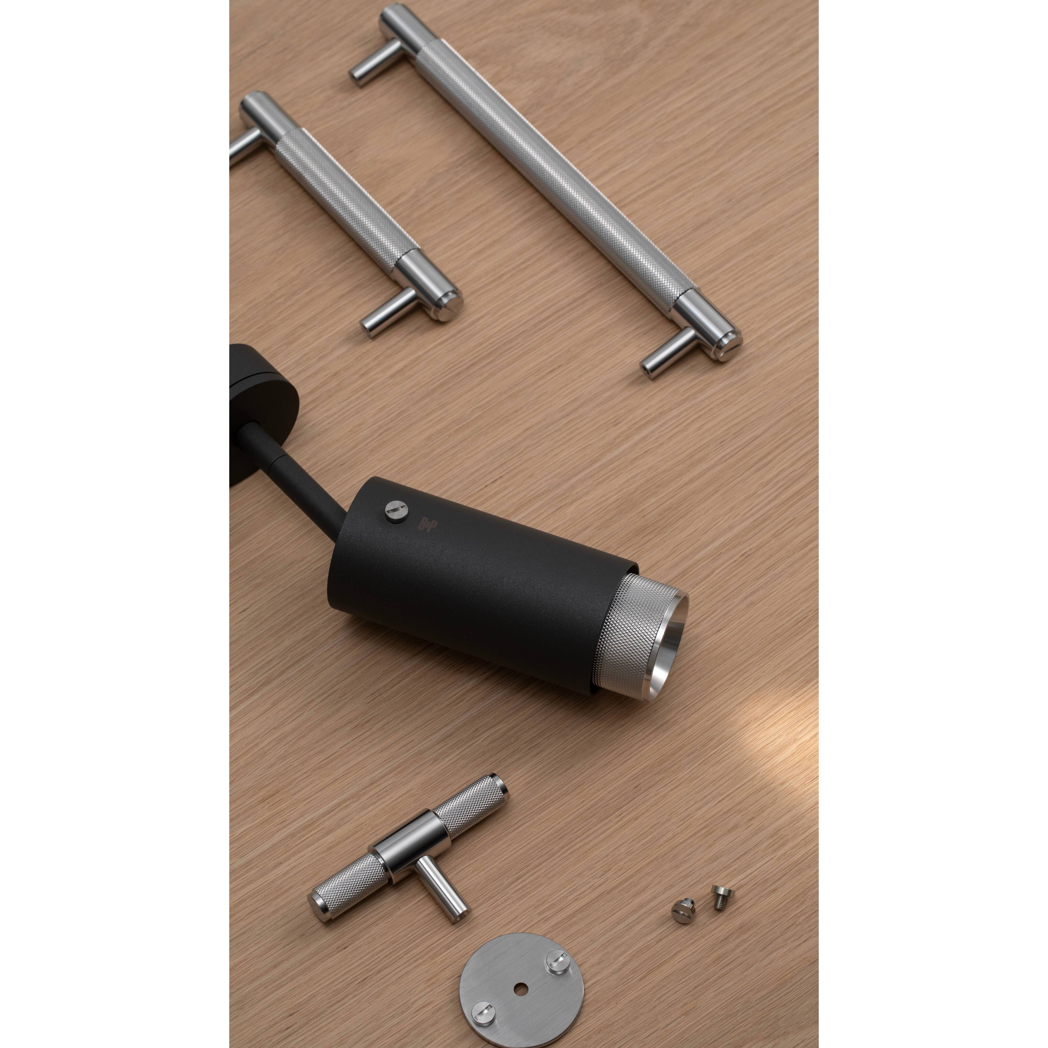 Exhaust Track 1 Light 110-120 Graphite / Steel Spotlight Ceiling Light