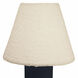 Dalia 9.5 inch 60 watt Matte Black Table Lamp Portable Light