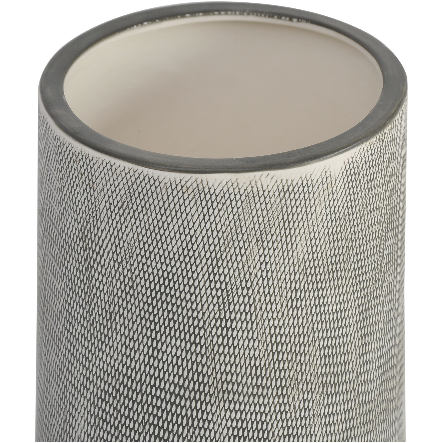 Woodgrain Grey Planter