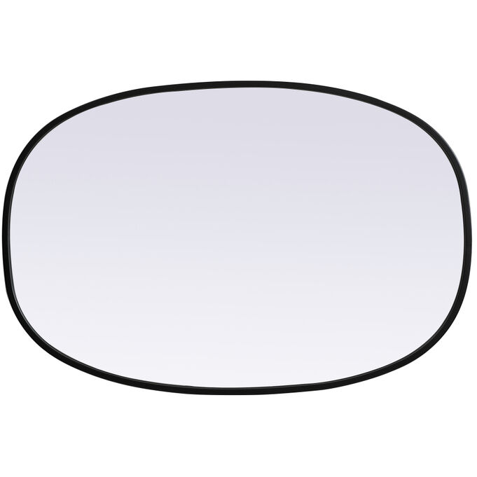 Brynn 30 X 20 inch Black Mirror in 20 x 30