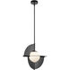 Scorpio Pendant Ceiling Light in Glossy Black