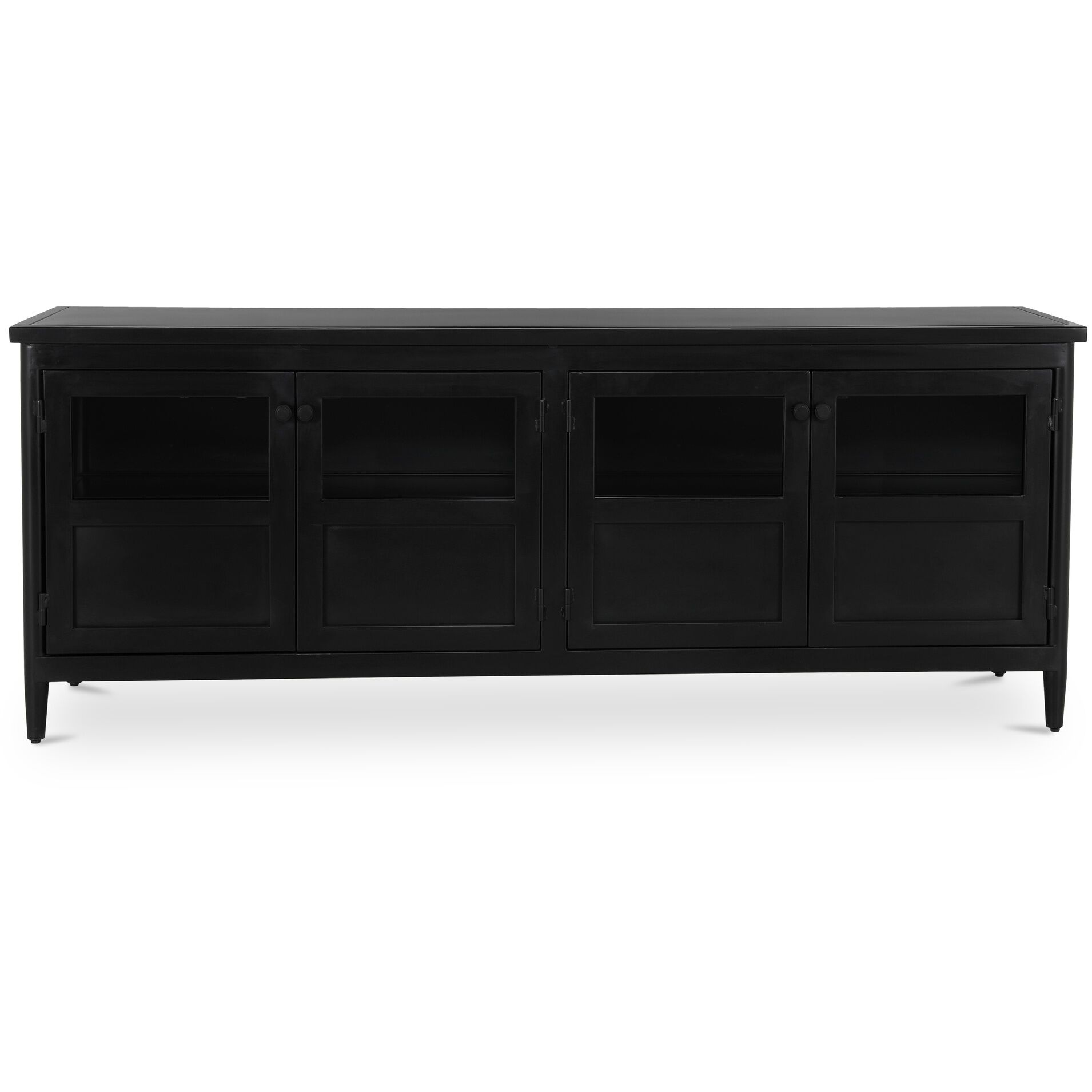 Henry 65 inch Black Media Unit