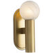 Dion LED 5 inch Natural Brass Wall Sconce Wall Light