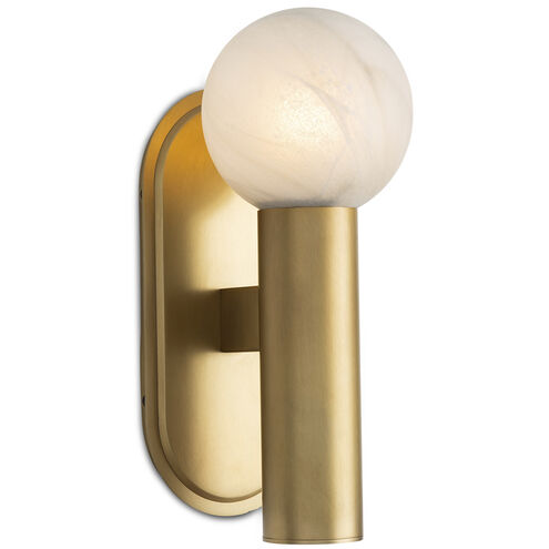Dion LED 5 inch Natural Brass Wall Sconce Wall Light