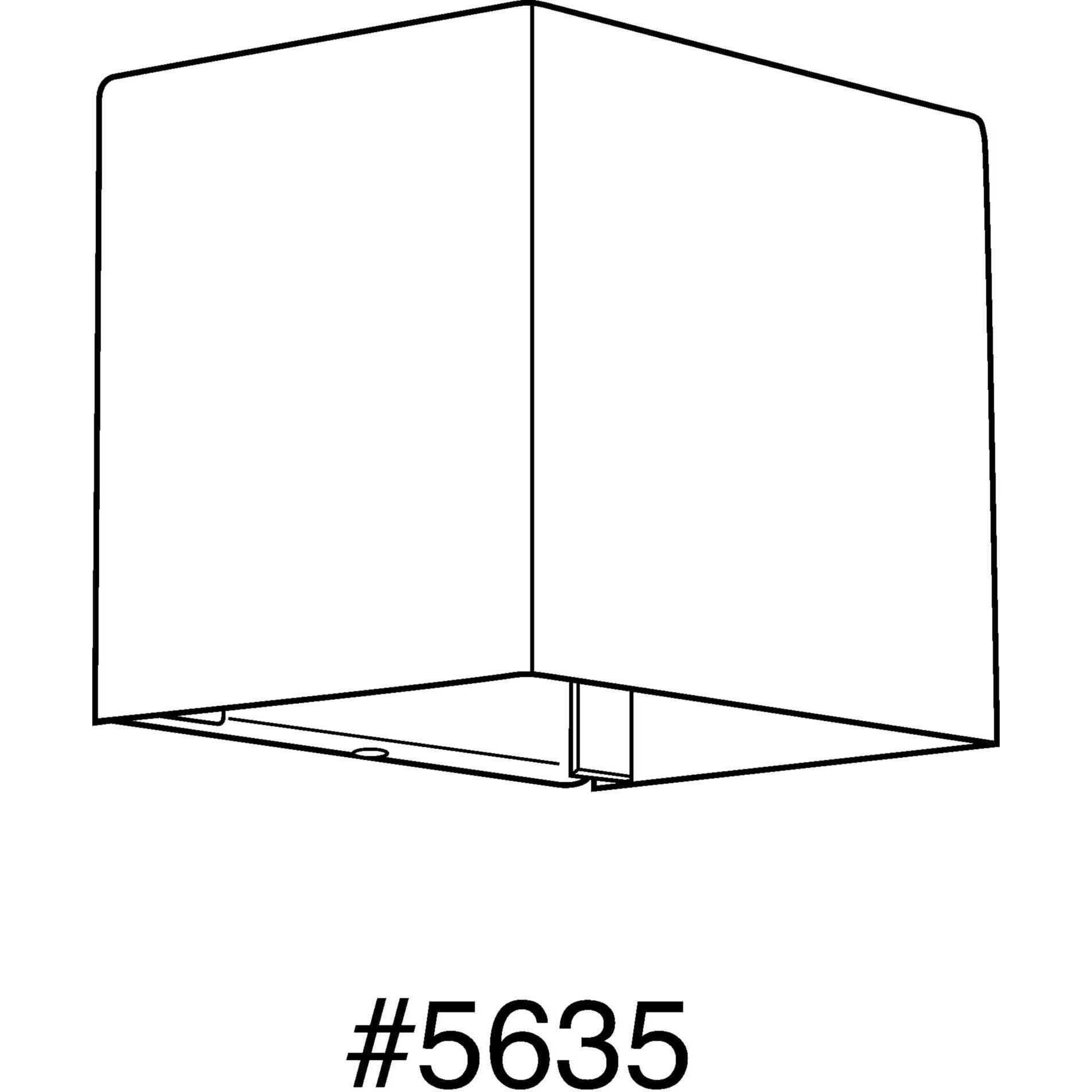 Cornice LED Outdoor Wall Sconce in Antique Bronze, Progress LED