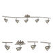 Serpentine 5 Light 120V Dark Bronze Rail Fixture Ceiling Light