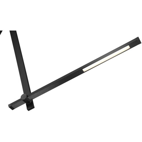 Axoir 54.2 inch 10.00 watt Black Floor Lamp Portable Light