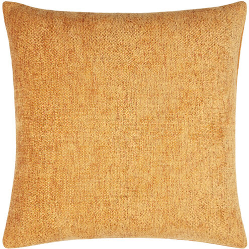 Zunaira 20 X 20 inch Apricot/Camel/Copper/Neutral Accent Pillow