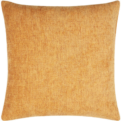 Zunaira 18 X 18 inch Apricot/Camel/Copper/Neutral Accent Pillow