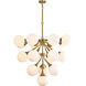 Canada 18 Light 39.8 inch Copper Chandelier Ceiling Light
